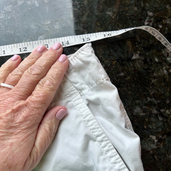 Vintage Y2K Banana Republic Low Rise Flare/Wide Leg 100% cotton pants. 8 Long - Picture 10 of 16